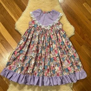 Vintage handmade Traditions paper doll fabric dress
